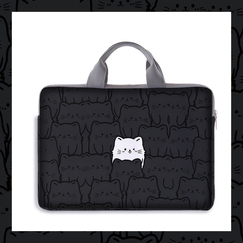 TEMU 15-inch Soft Laptop Fabric Cover With , Ideal For Laptops, Tablets, And As A Zipper Storage Bag