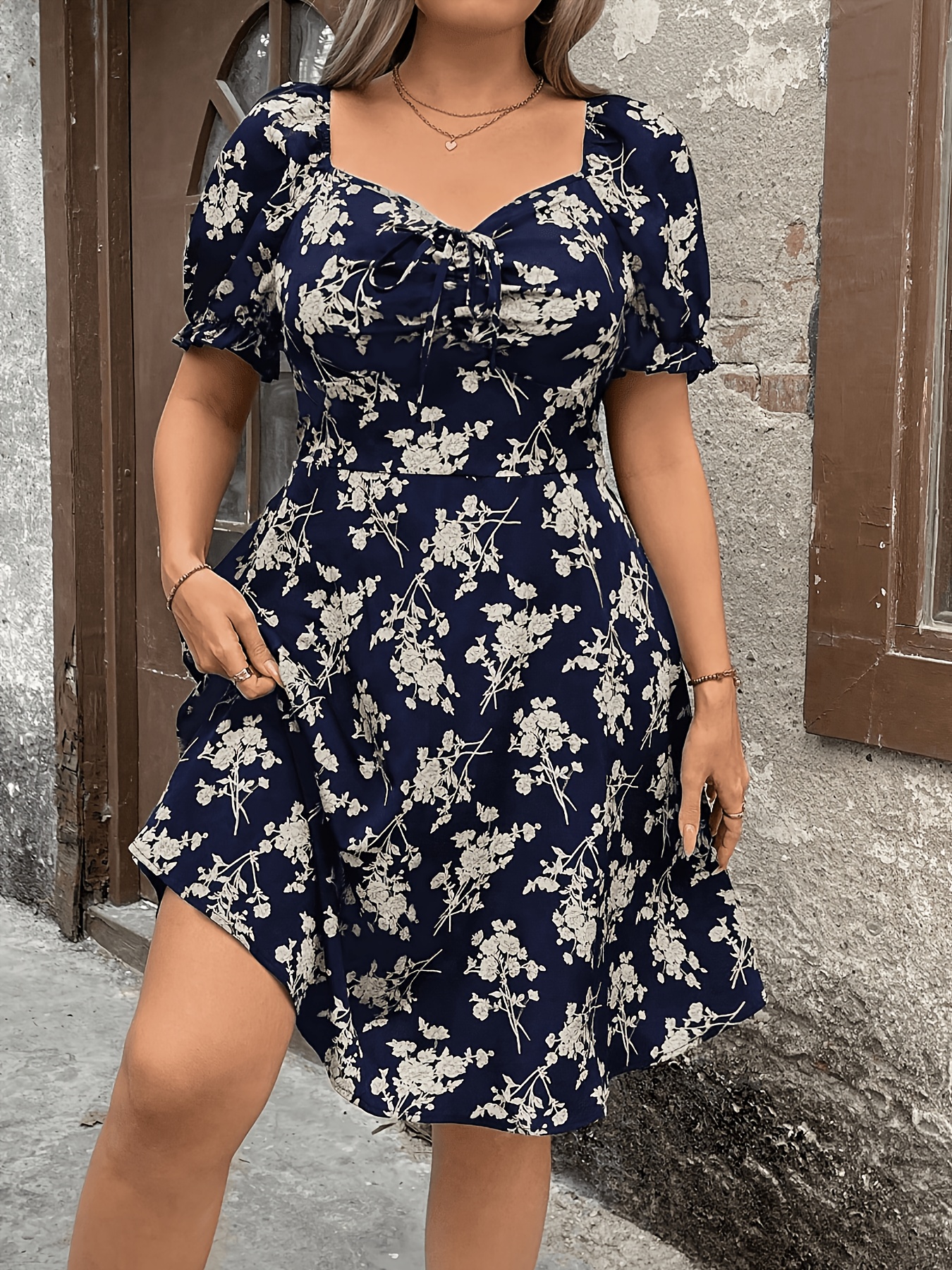 knee length dresses canada for women sold on Temu Fehrnvi