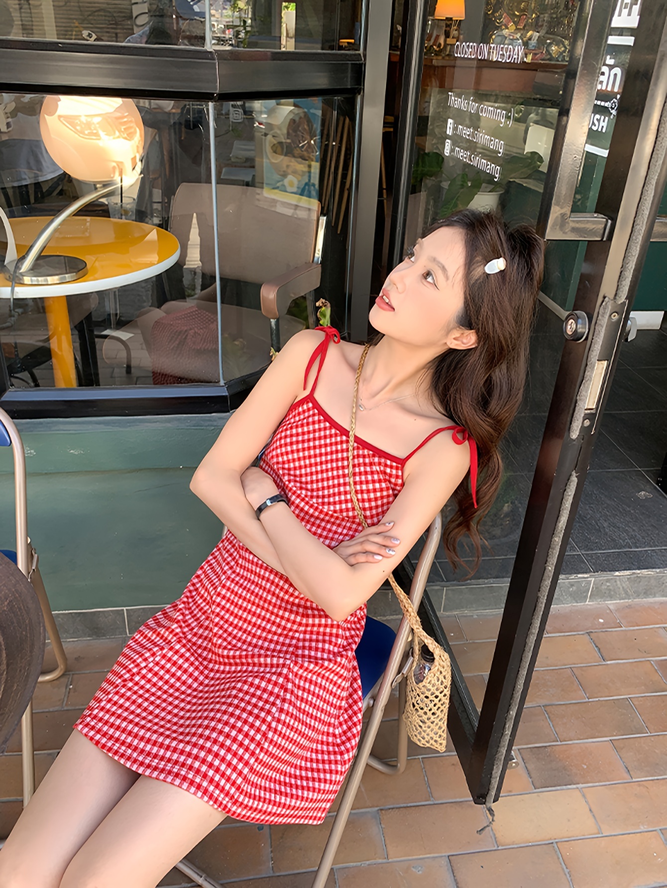TODAYFUL Ginghamcheck Camisole Dress TODAYFUL Ginghamcheck Camisole Dress