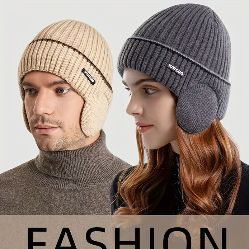 

Knitted Hat Ear - Unisex Thickened Cap, Ear , Knitted Hat, Christmas , , ,