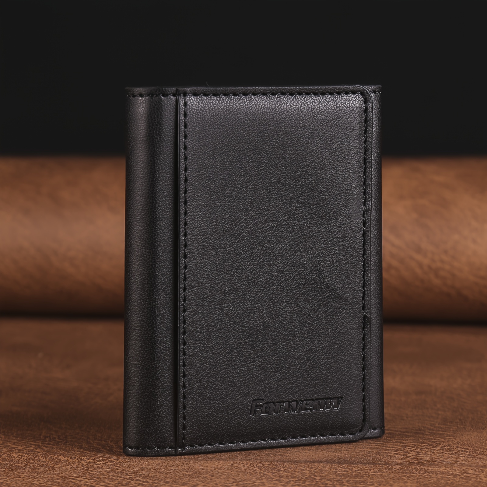 TEMU High 3-fold Detachable Phone Back Magnet Wallet Card Holder Credit Card Id Bag 5 Card Slots Rfd Protection Secure Closure With Stand Function