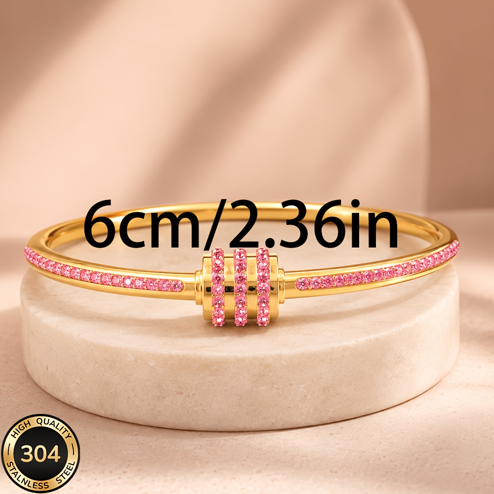 18K Golden Plated Minimalist Single Bangle, Unisex