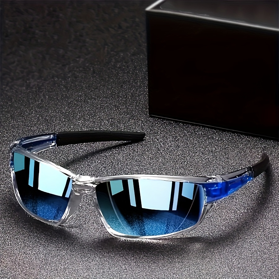 TEMU Fashionable And High-quality Surround Style Sunglasses, Unisex Retro Design Men's Fashionable Sunglasses, Suitable For Activities - Fashionable