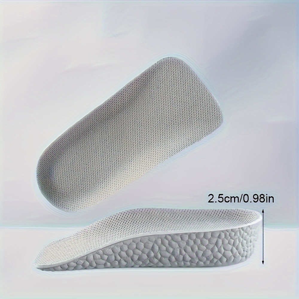 1 Pair Of Elevated Insoles Suitable For Men And Women, Suitable For Sports Shoes That Are Not To The Feet
