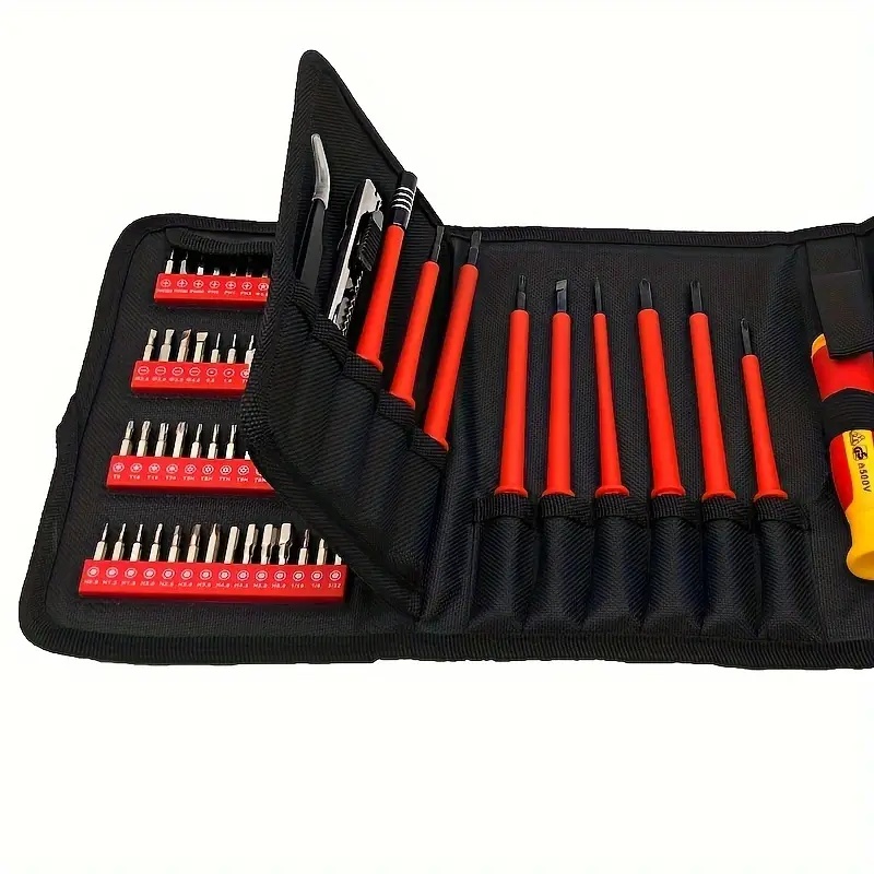 124 in 1 screwdriver set for home use suitable for disassembling computers and phones as well as for electrical work with anti static specialty screwdrivers Product details 2