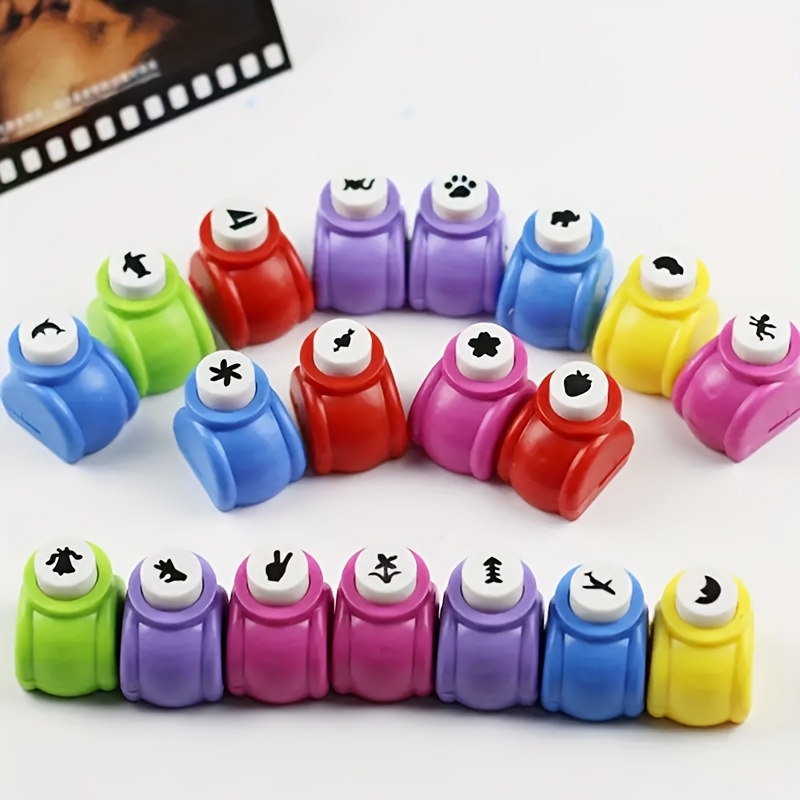 6pcs Mini Embossing & Punch Set for DIY Scrapbooking