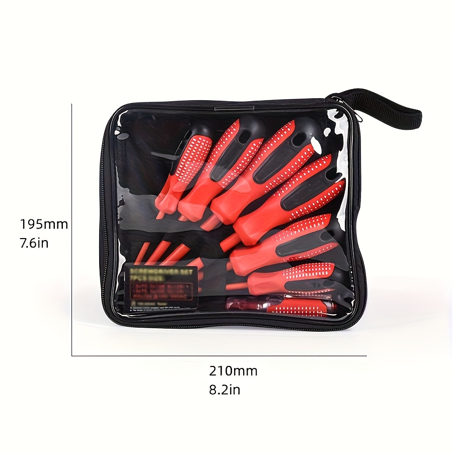 7pcs screwdriver set durable metal   hand tools suitable for home use essential precision repair tool kit battery free Product details 4
