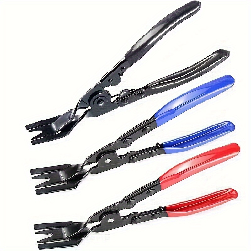 TEMU Light Opening Pliers Hand Press Type Glue Buckle Driver Snap Removal Pliers Headlight Removal Tool Metal Driver Pry Plate Auto Repair Tool