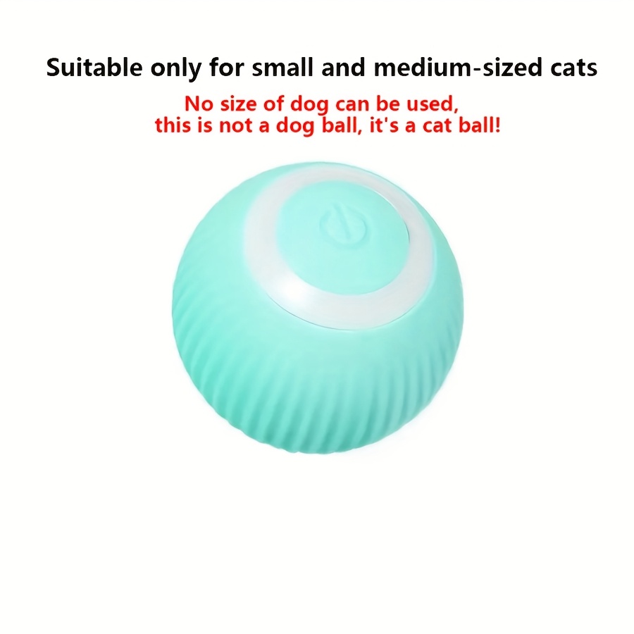 1pc Miaoquanji Electric Self-rolling Cat Toy Ball With Automatic Rolling Motion, - Rolling Robot Suitable For Cat Breeds, /travel Entertainment For Play & (low Voltage)