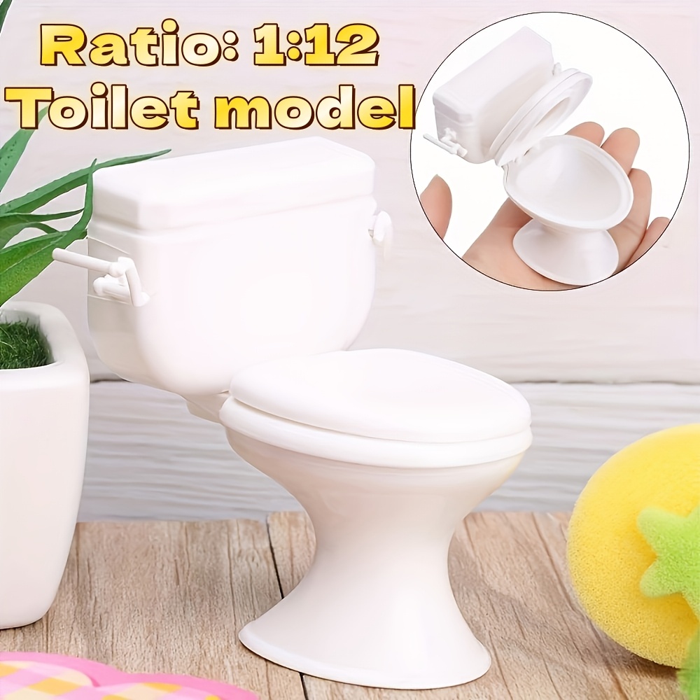 8pcs dollhouse bathroom furniture set miniature Temu Philippines