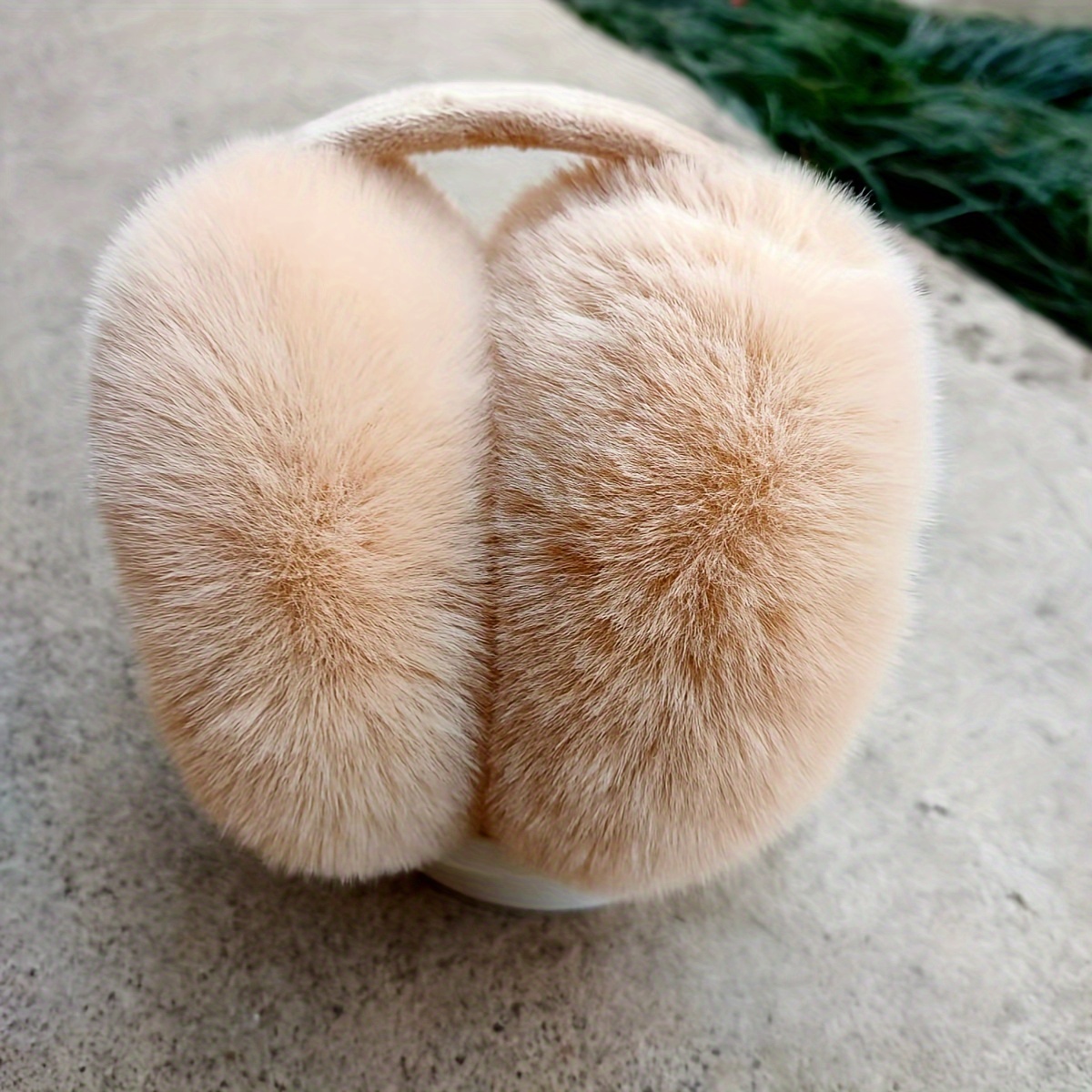 Winter Earmuffs Women Men Faux Fur Warm Earmuffs Foldable - Temu Canada