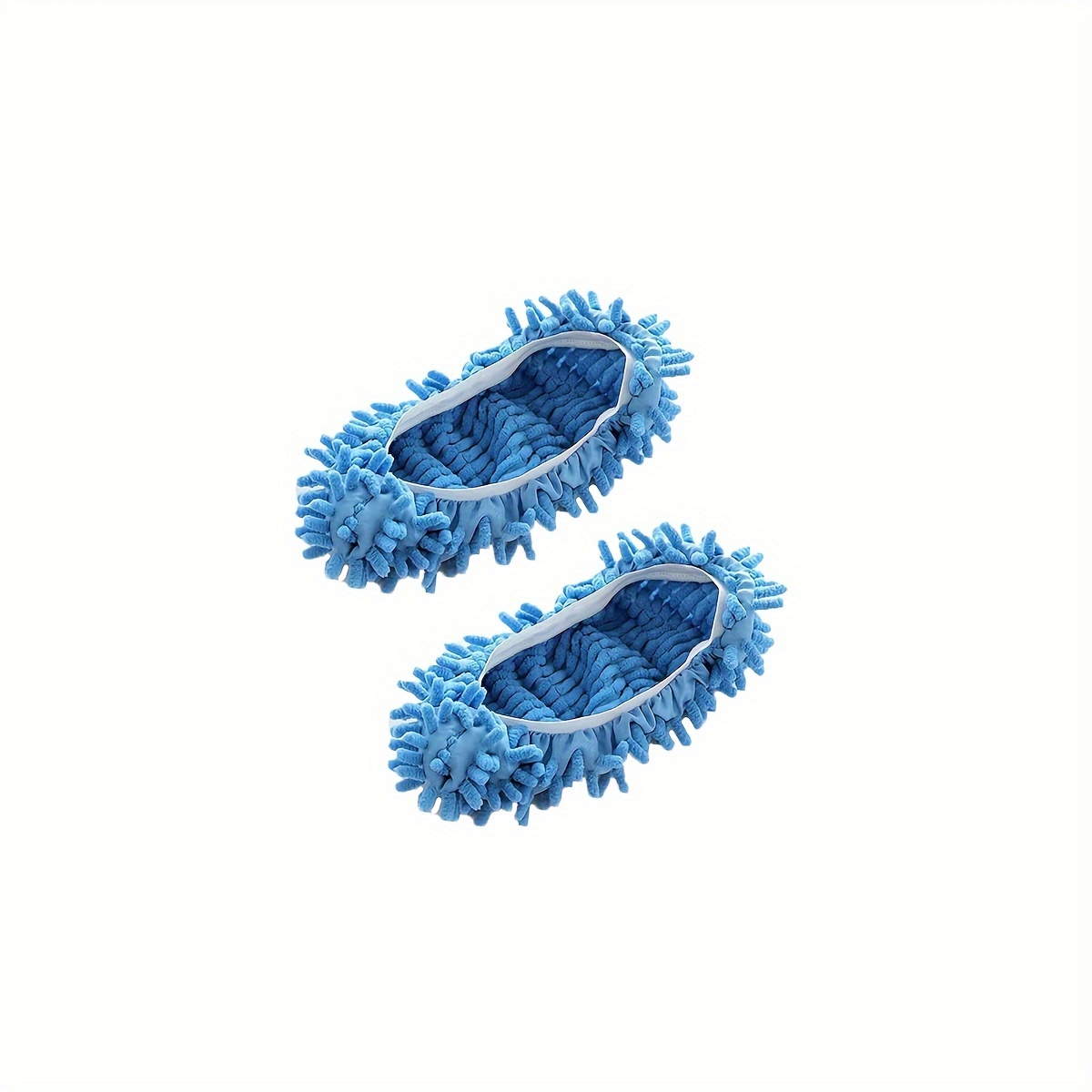 10pcs ultra soft microfiber mop slippers washable multi functional dust duster shoe covers for   floor cleaning in home office details 6