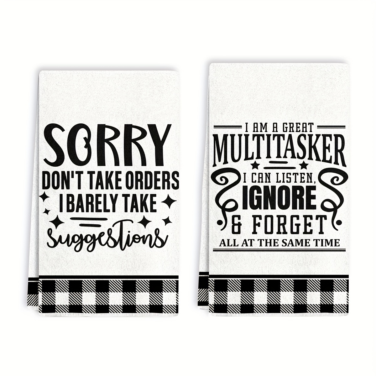 TEMU 2pcs Hand Towel, Kitchen Decorative Dish Towels, Western Absorbent Cloth Tea Towels, Suitable For Cooking, Baking And Cleaning, Housewarming Gifts, Cleaning Supplies, Bathroom Supplies