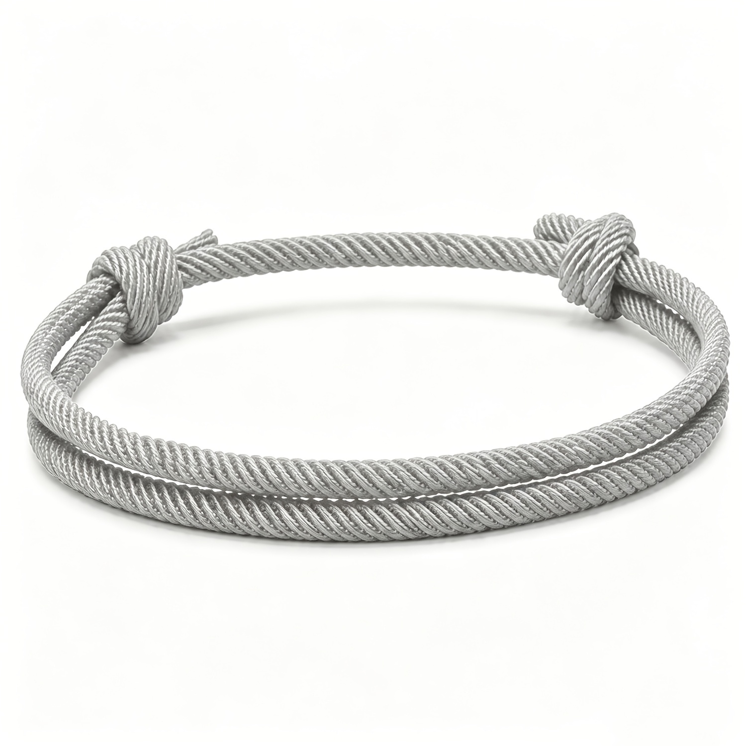 Unisex Minimalist Adjustable Rope Bracelet, Everyday Wear