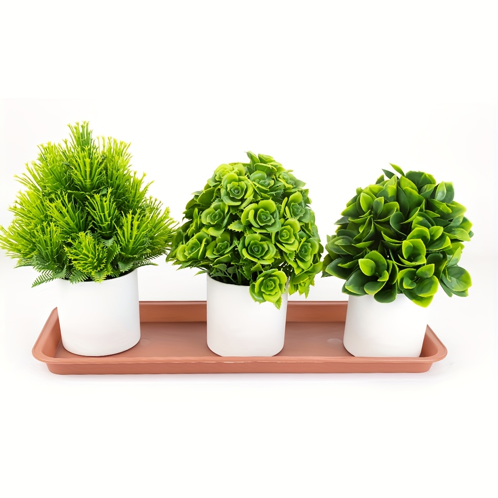 4 8 12pcs 15 7x5 9 inch large plastic plant drip trays - Temu