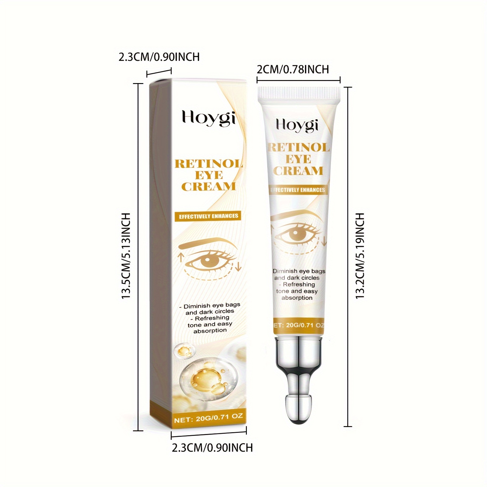 Retinol Firming Eye Cream Hydrating Lifting Non irritating Temu