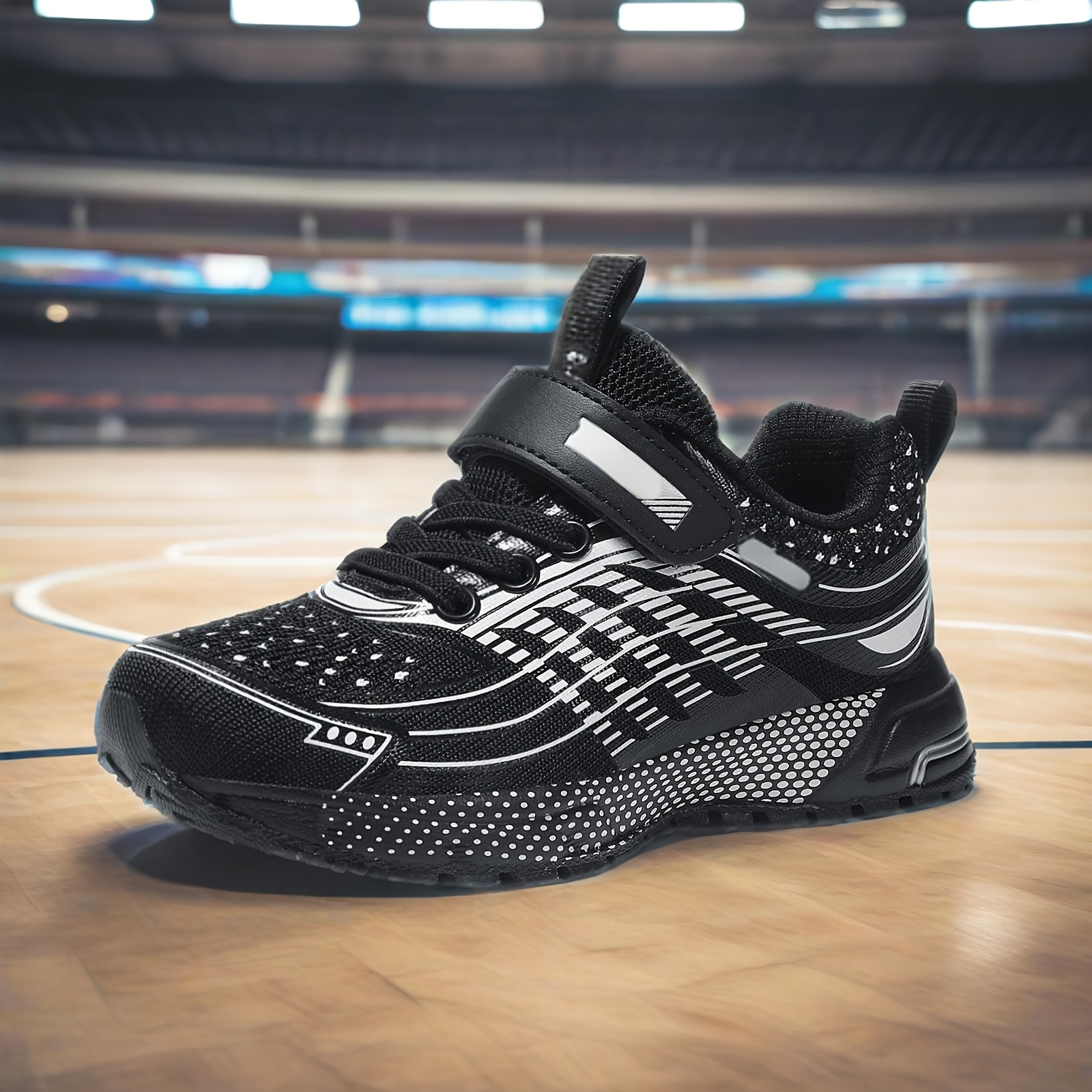 Basket Enfant Garcon Fille Chaussures à Enfiler Légères Été Confortable Unisexe Respirant Sneakers Athlétique Entraînement Fitness Runing Sport Shoes (White, 22 Infant