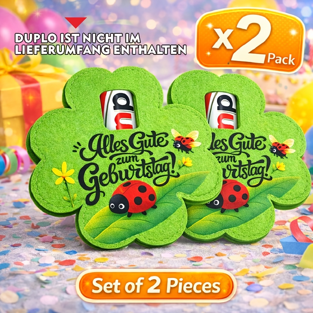 E-shop Geschenk für Sie/Ihn Filz Geschenkverpackungsbeutel, "Alles Gute Zum Geburtstag" Party Geschenkbox Verpackung, Geburtstagsgeschenke, Party
