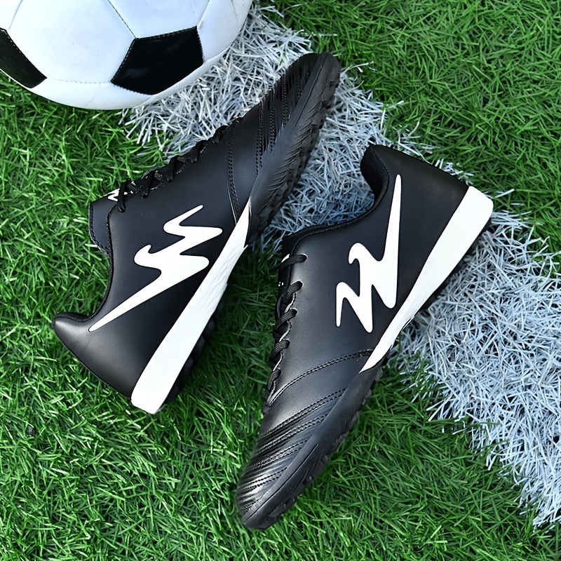 Men's Indoor/Outdoor Soccer Cleats with Transparent Turf Traction