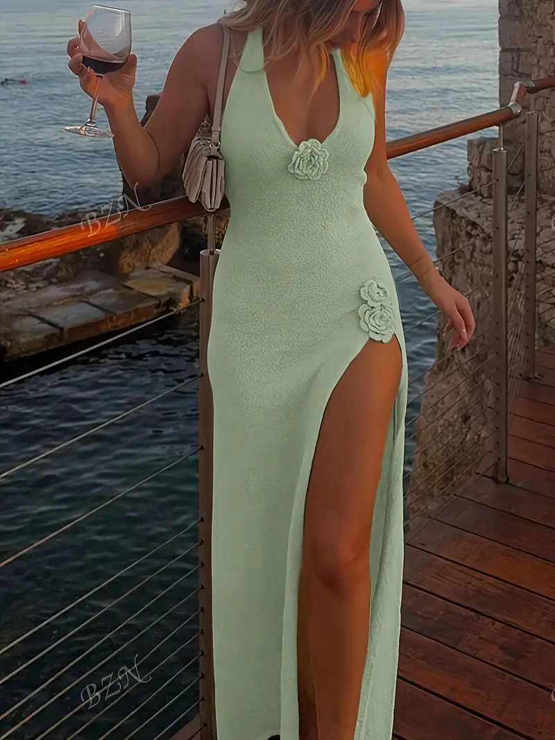 womens v neck spaghetti strap mint green dress high thigh - Temu Cyprus womens v neck spaghetti strap mint green dress high thigh - Temu Cyprus