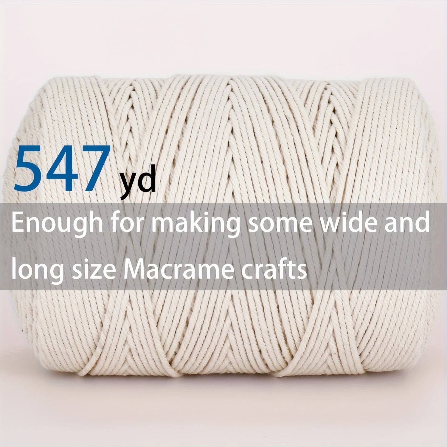 cotton rope cord sold on Temu Australia