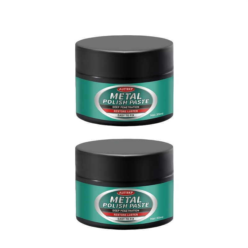 multi purpose polishing paste 2pcs long lasting   suitable for metal automotive kitchen and bathroom commercial multi purpose cleaner