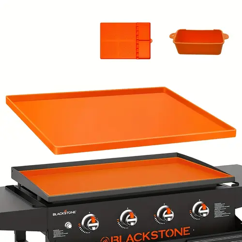 accessories protective mat 17 22 28 36 inch all weather thickened silicone cover rust and dust resistant for long storage scratch and dust proof grill cover and bbq accessories oil coaster