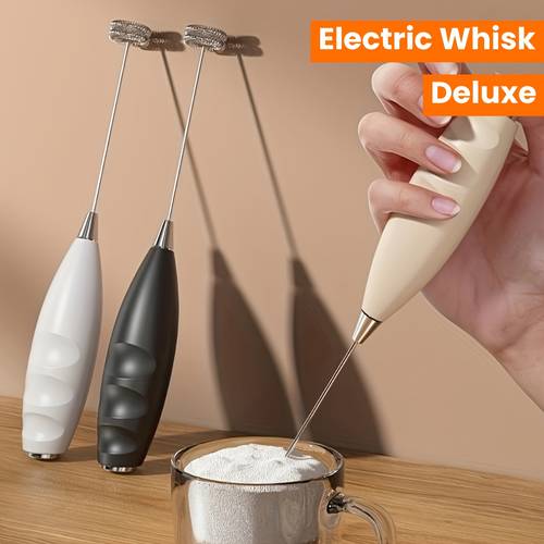electric handheld egg beater whisk for baking outdoor food mixer multifunctional stirring head kitchen essential portable and convenient
