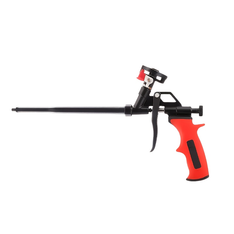 TEMU 1pc Foam Glue Gun: Made Of Metal For And Durability, Featuring Stainless Steel Tubing And An Ergonomic Handle. Maintenance-free. Suitable For