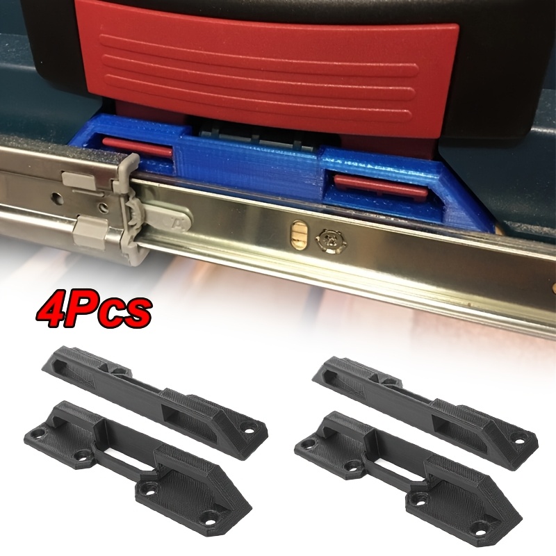 TEMU Kit de fixation de boîte à outils 4 pièces, compatible avec la boîte à outils Bosch L-
