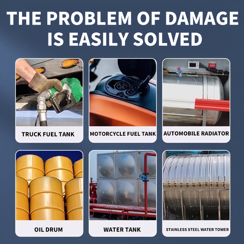 Water Tower Leakage - Special Adhesive for Sealing Leaks, Stainless Steel And Plastic Water Leak Repair Agent, Patching Paste for Grain Storage Bins with Holes. Prevents Small Animals from Stealing Food. Car Radiator Leak Sealant