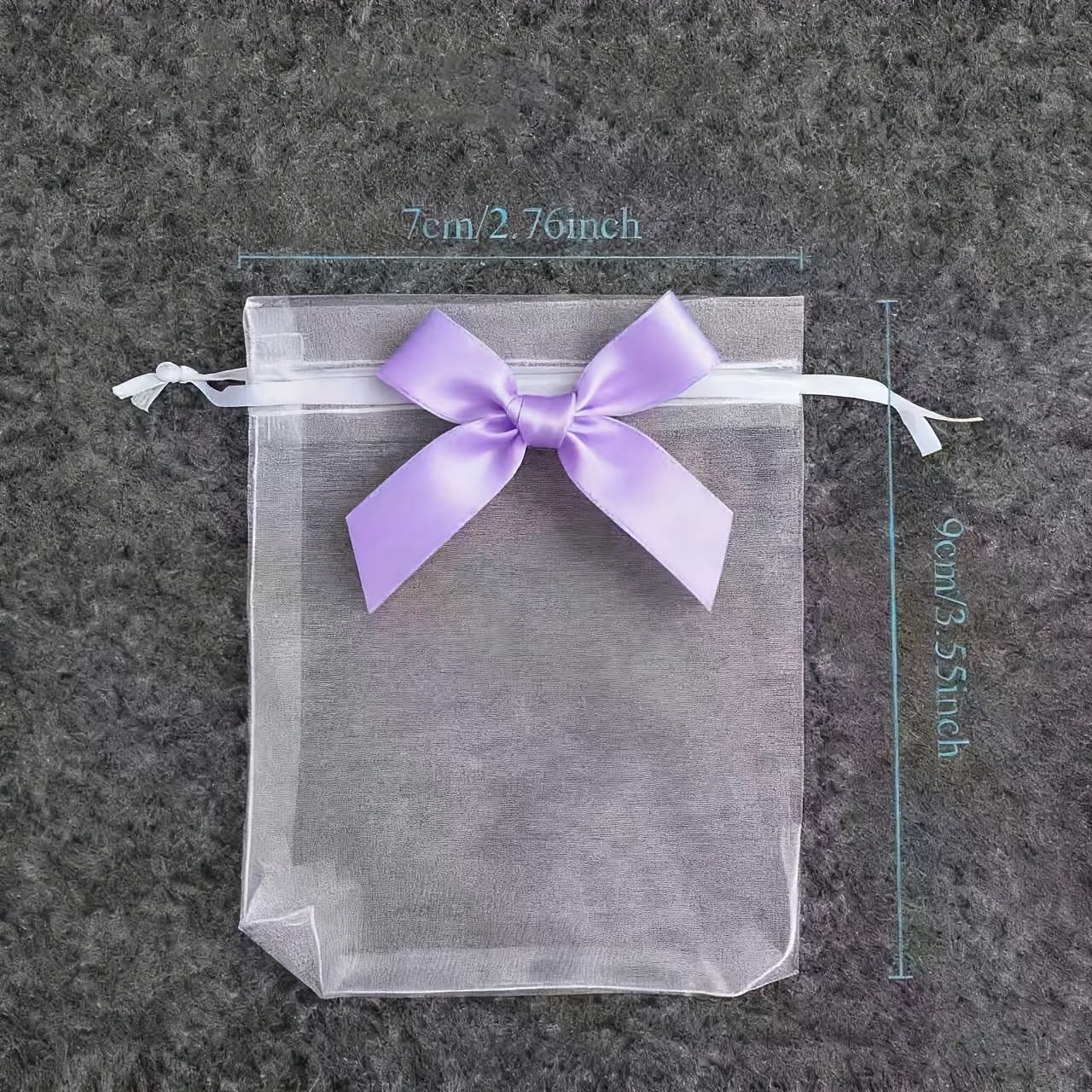 TEMU 30 pièces Sacs Cadeaux à Cordon en Tulle et Organza avec Nœud Ruban - Décoration Noël/Halloween, Emballage Bijoux Mariage | Couleurs Assorties