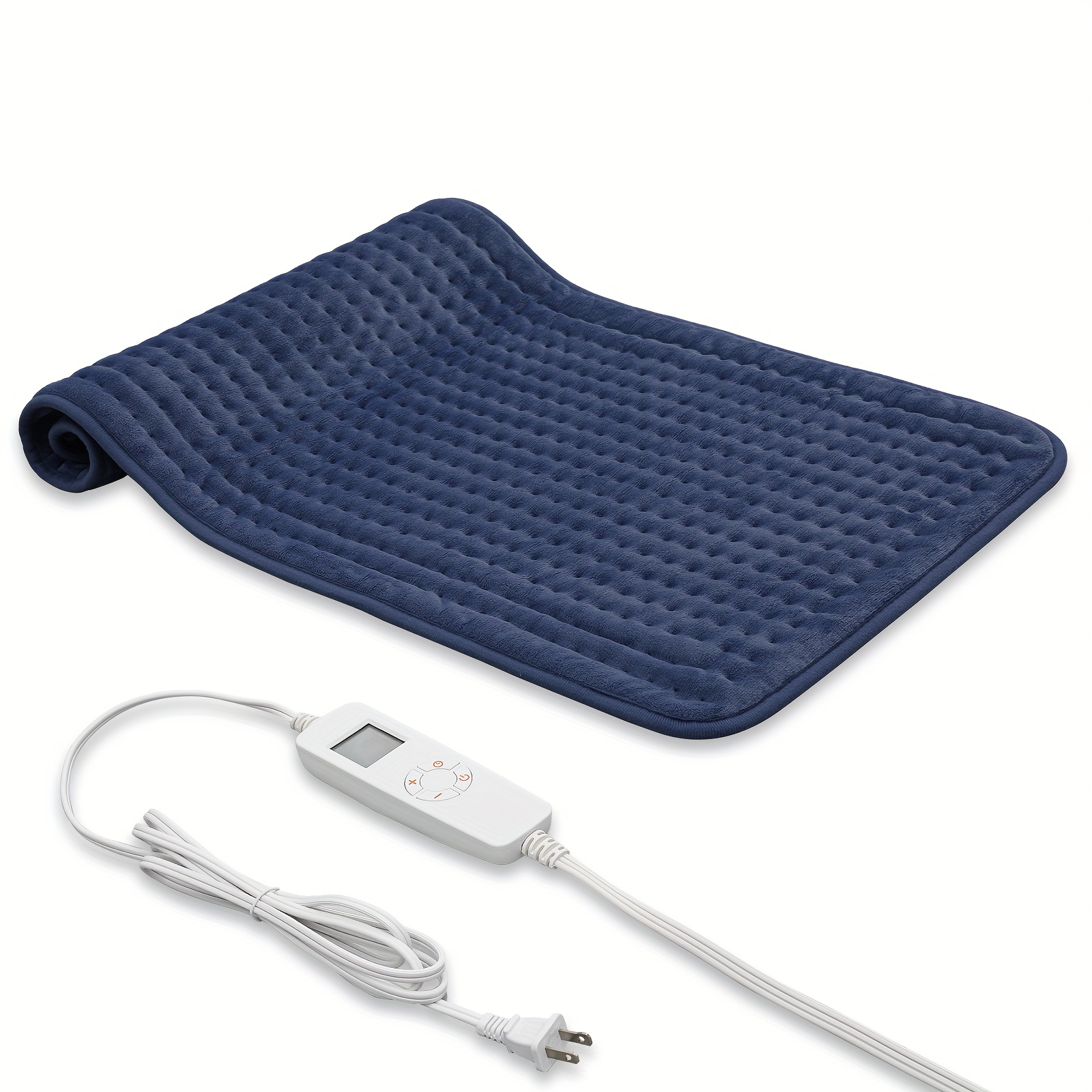   electric heating pad large 17 x 33 heating pad 6 heat settings and   minutes heating pad machine washable automatic shut off Product details 0