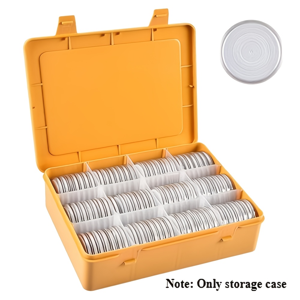 30 Pezzi Porta Monete Plastica Capsule per Monete 20/25/30