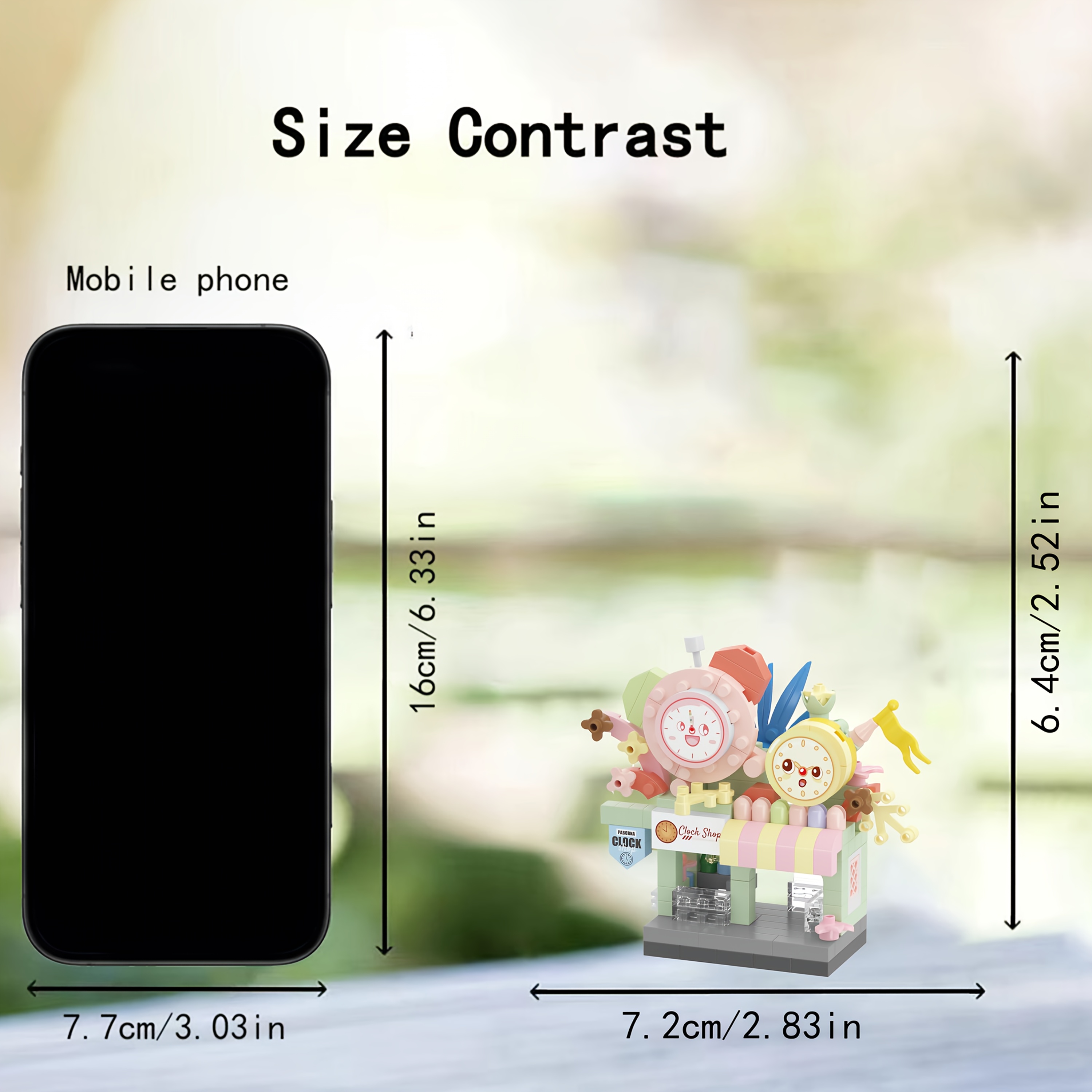 Micro Particle Building Block Street View Set