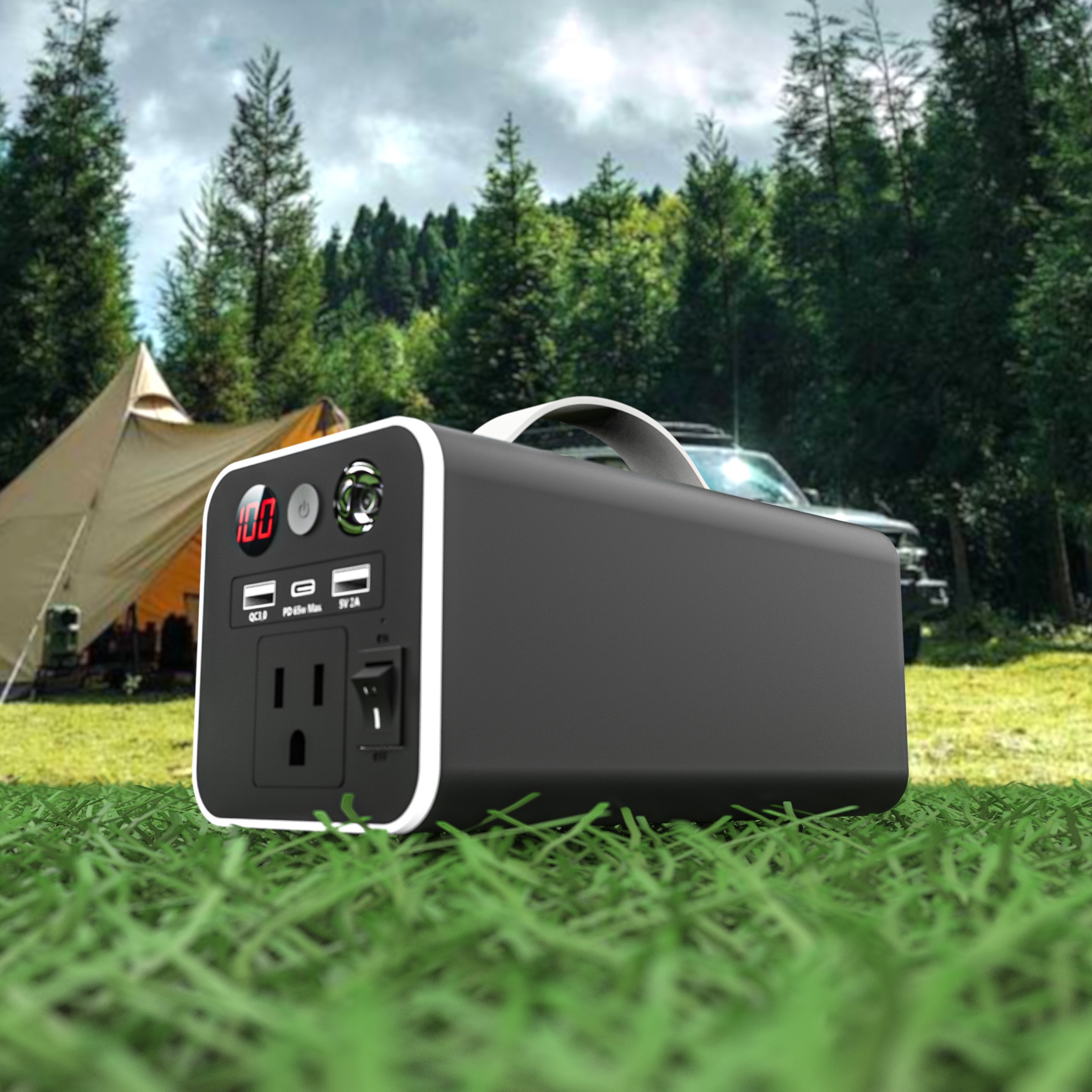 

180w Portable , Ac Outlet, 45000mah/118wh, 110v 180w Ac , Portable Laptop Battery , For Camping ( 200w)