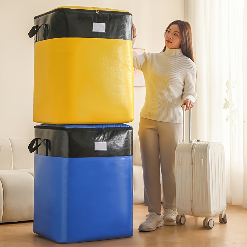 6-Pack Heavy Duty Waterproof Moving Storage Bags