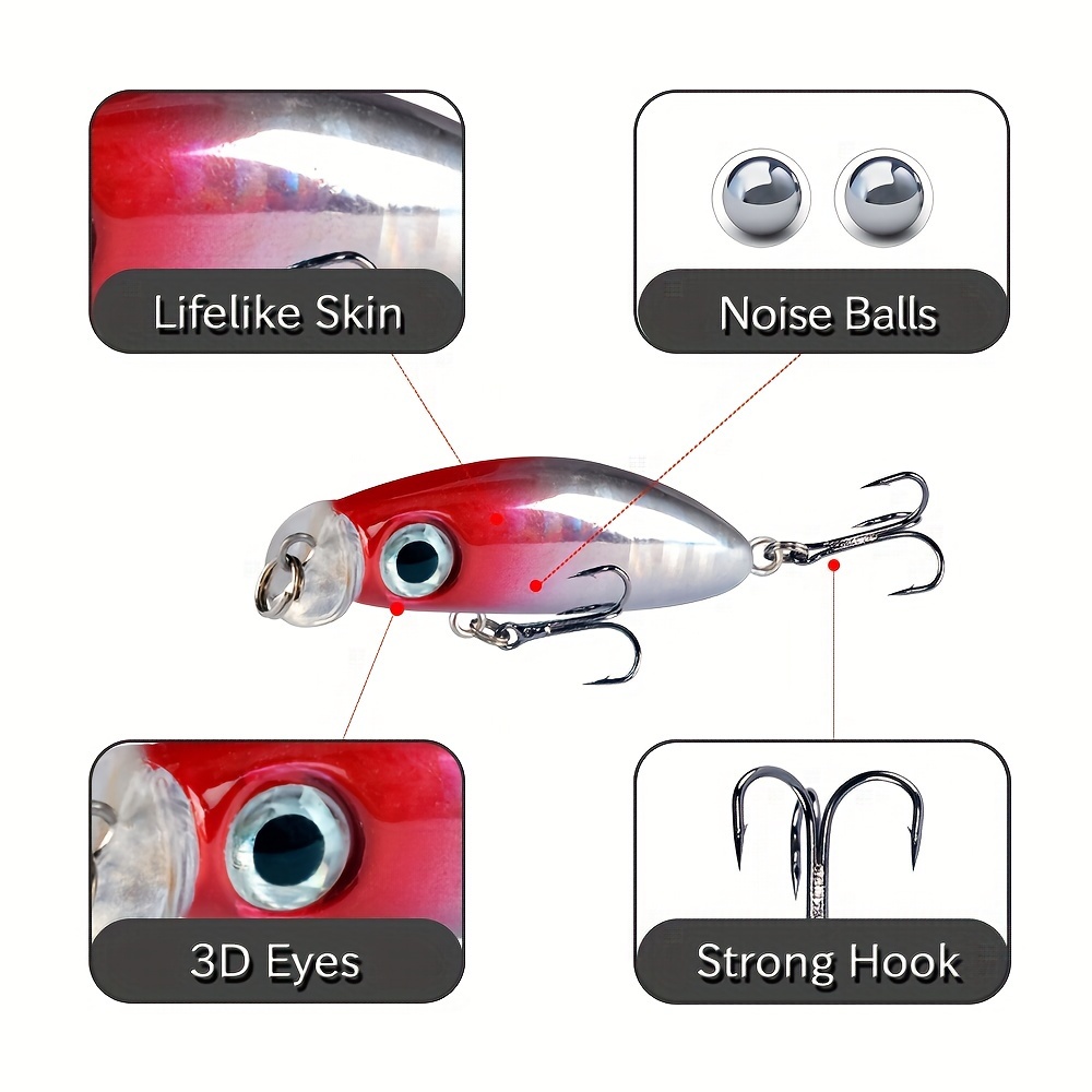 Set 3 Esche Artificiali Da Spinning - Esche Multisezione Per Luccio, Persico E Luccioperca - Foto 4