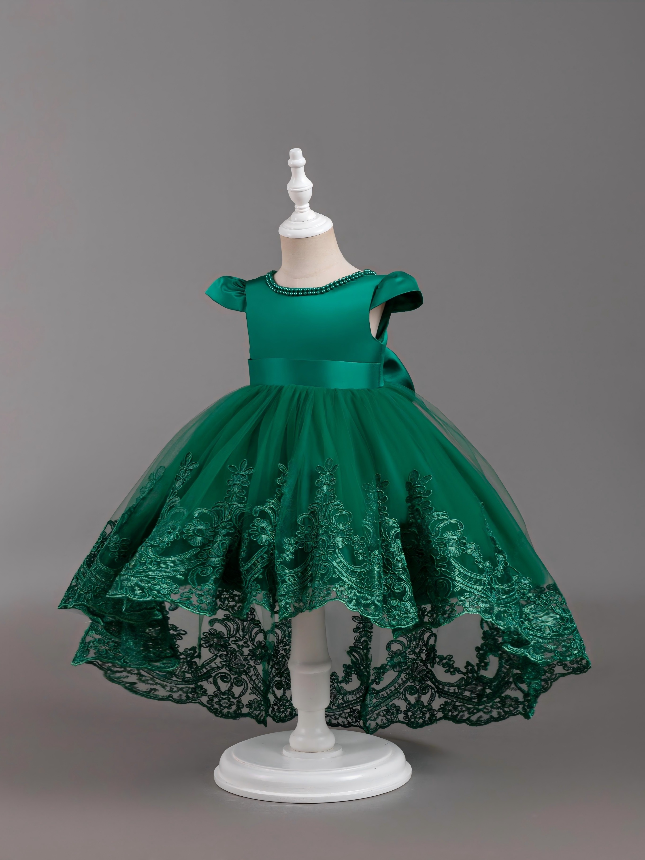 beaded toddler dress train tulle tutu skirt stage - Temu Mauritius