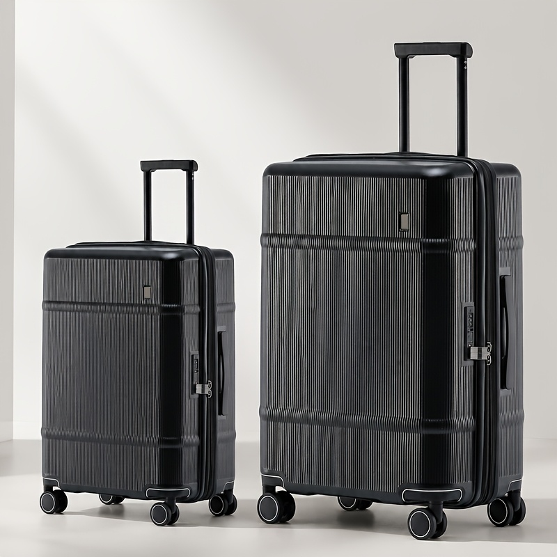 2pcs Travel Suitcase Set with Retractable Handle