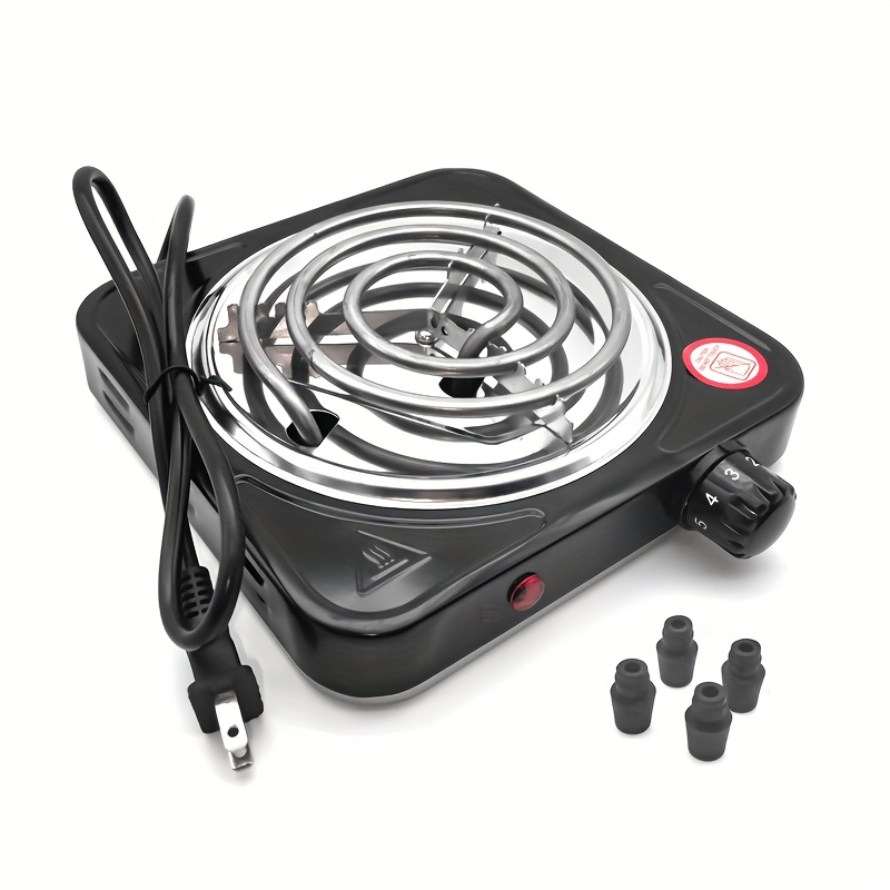 TEMU 1000w Household Electric Stove Coffee Electric Stove Mini Tea Stove Temperature Control Electric Heater