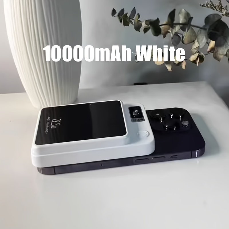 Caricatore Wireless Magnetico Power Bank 10000mah Ricarica - Temu Italy