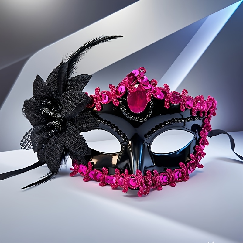 Venezianische Maskerade-Maske Für Damen & Herren – Metall-Design Für Halloween & Bälle
