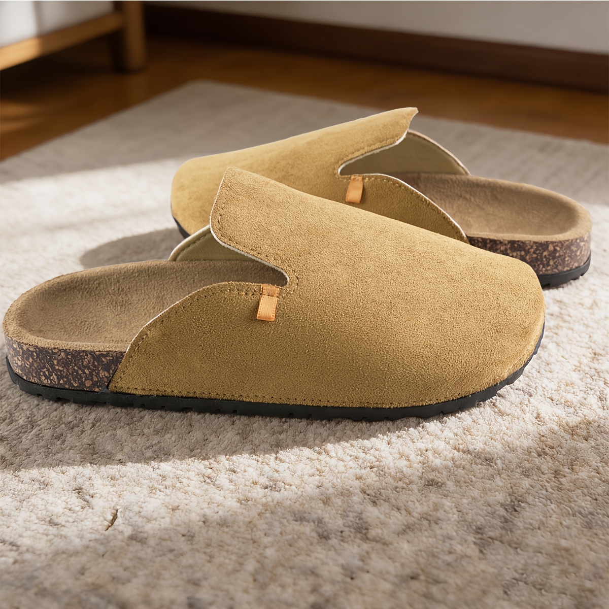 The New Seasonal Mules Are Designed to Make You Look Slimmer And Elongate Your Legs. They Are Made of Soft, Skin-Friendly That Won'T Chafe, And Are Slip-Resistant And Durable. Easy to Slip on And Off