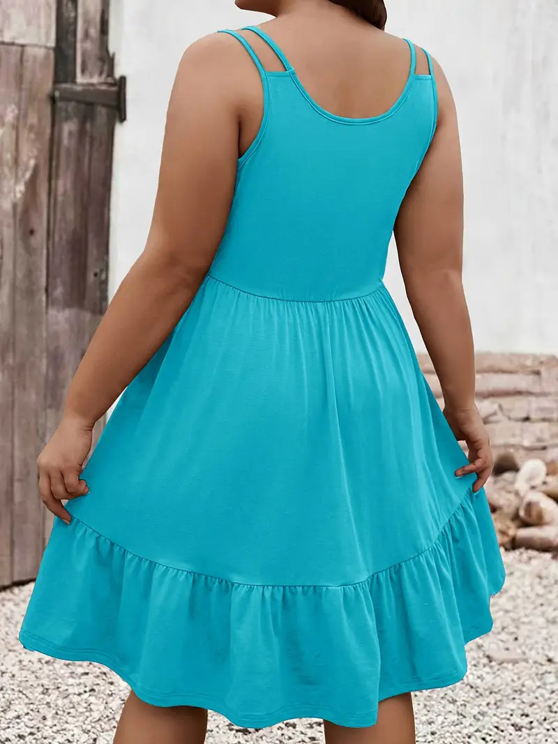 tiered ruffle ruched cami dress Maternity Ruched Bust Layered Hem Mesh Ruffle Cami Dress Mauve / L