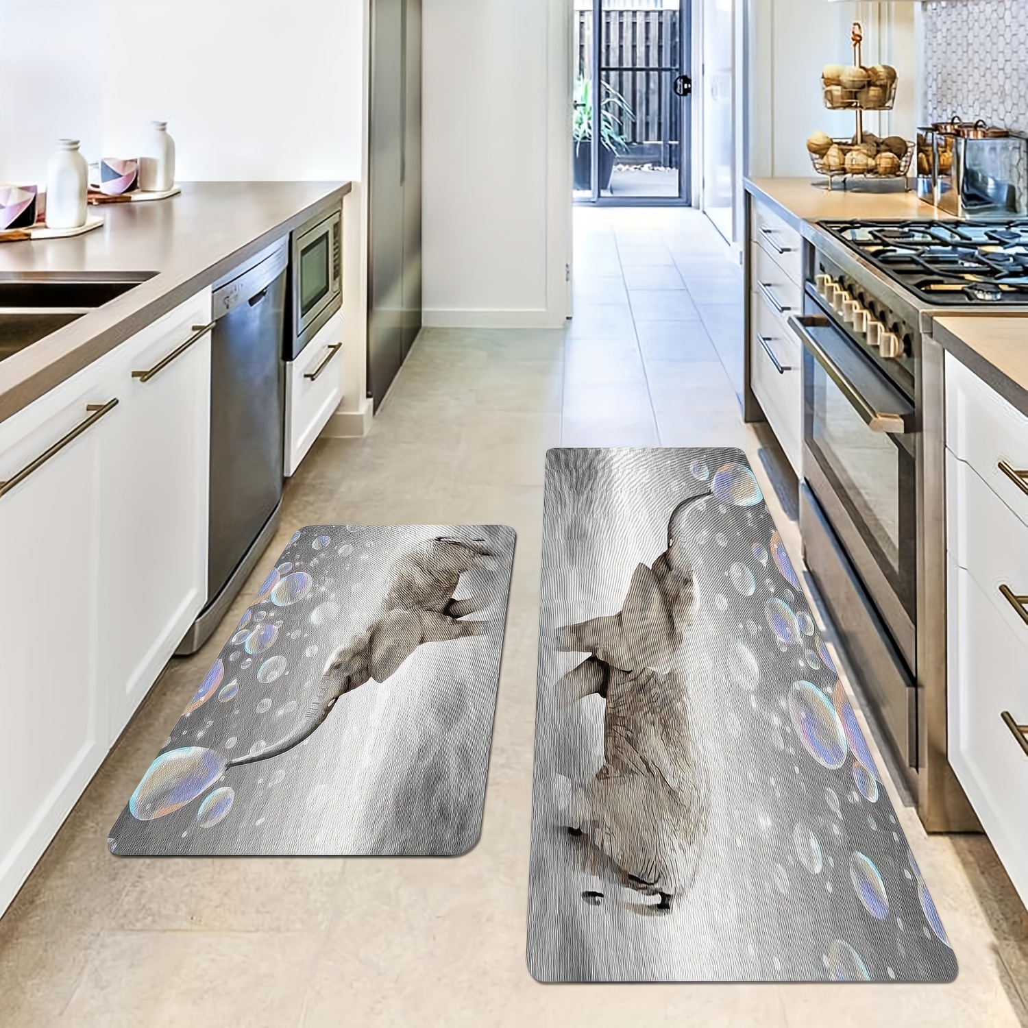 1pc Alfombra Lavable Entrada Pasillo Cocina Sala Baño - Temu