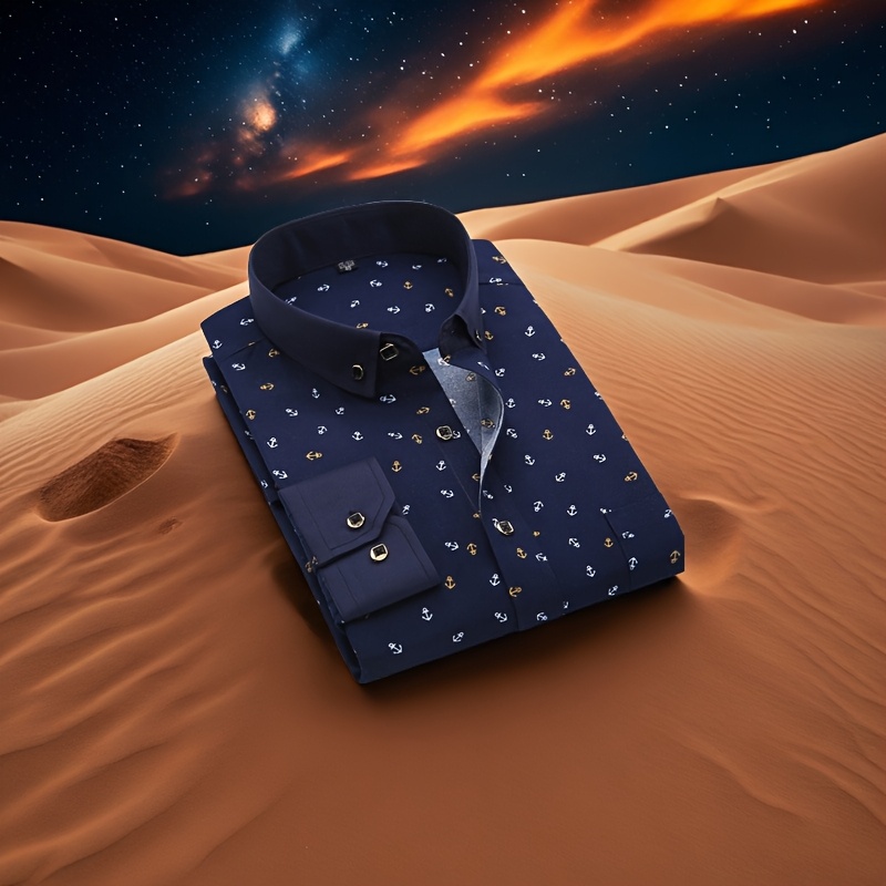 ¡Han llegado las nuevas camisas de manga larga para hombre, ideales para primavera y verano 2025!