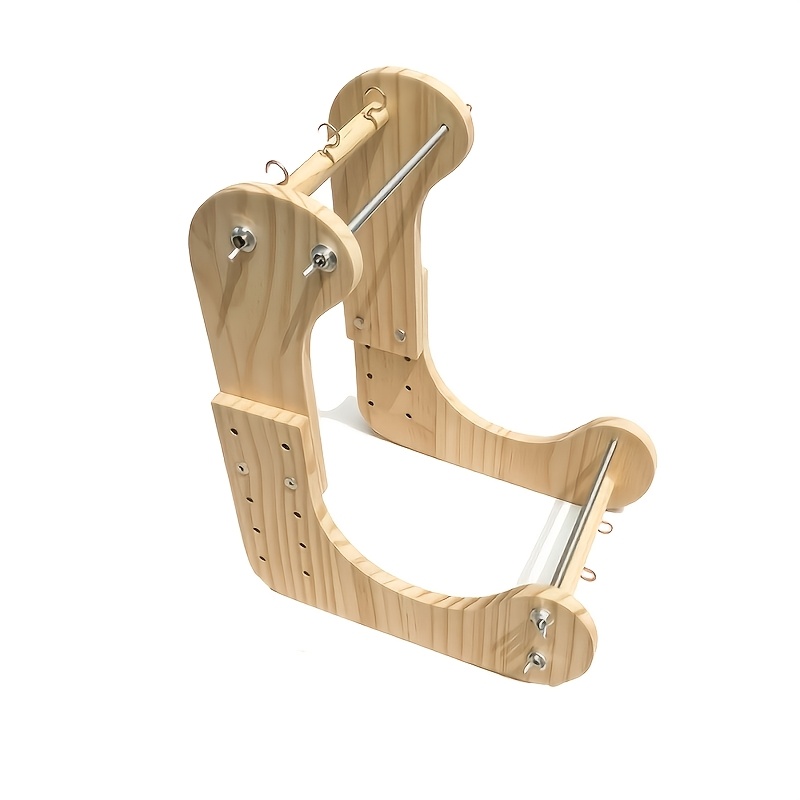 TEMU 1pc Tissage de perles en bois pour la fabrication de bracelets et de bijoux, outil de multifonctionnel facile à utiliser, parfait pour les , ,