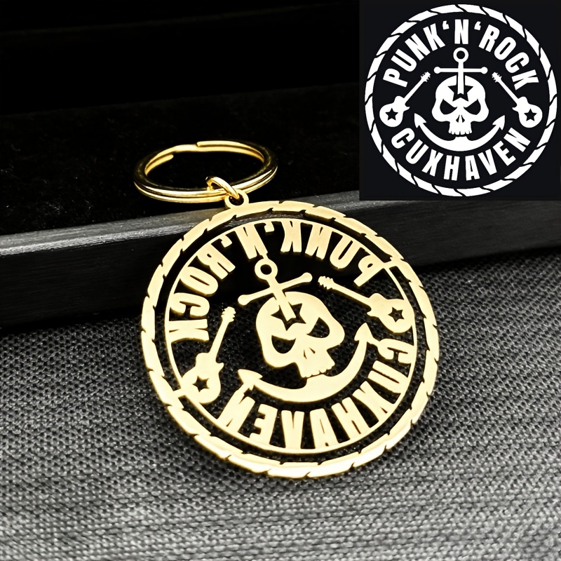TEMU Porte-clés Personnalisé Chaîne - Porte-clés Unisexe, Antirouille, à l' et Plus Durable. la Personnalisation avec Photos et Logos, Que soit une