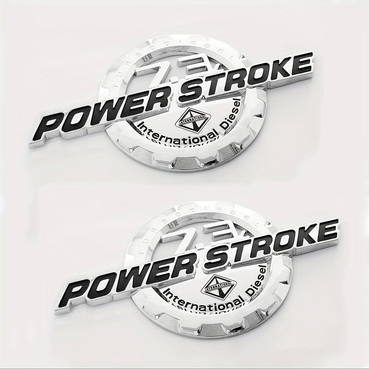 

2pack 7.3l Door Emblem International Badge For 250 And 2011-2024